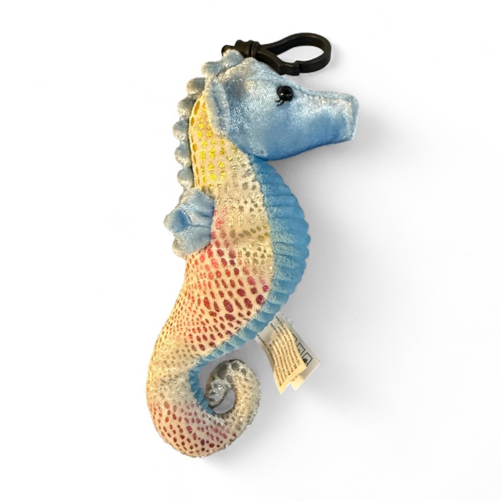 DISNEY SALTIE THE SEA HORSE SCENTSY BUDDY CLIP COLLECTORS ITEM 7” Plush